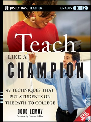 cover image of Teach Like a Champion